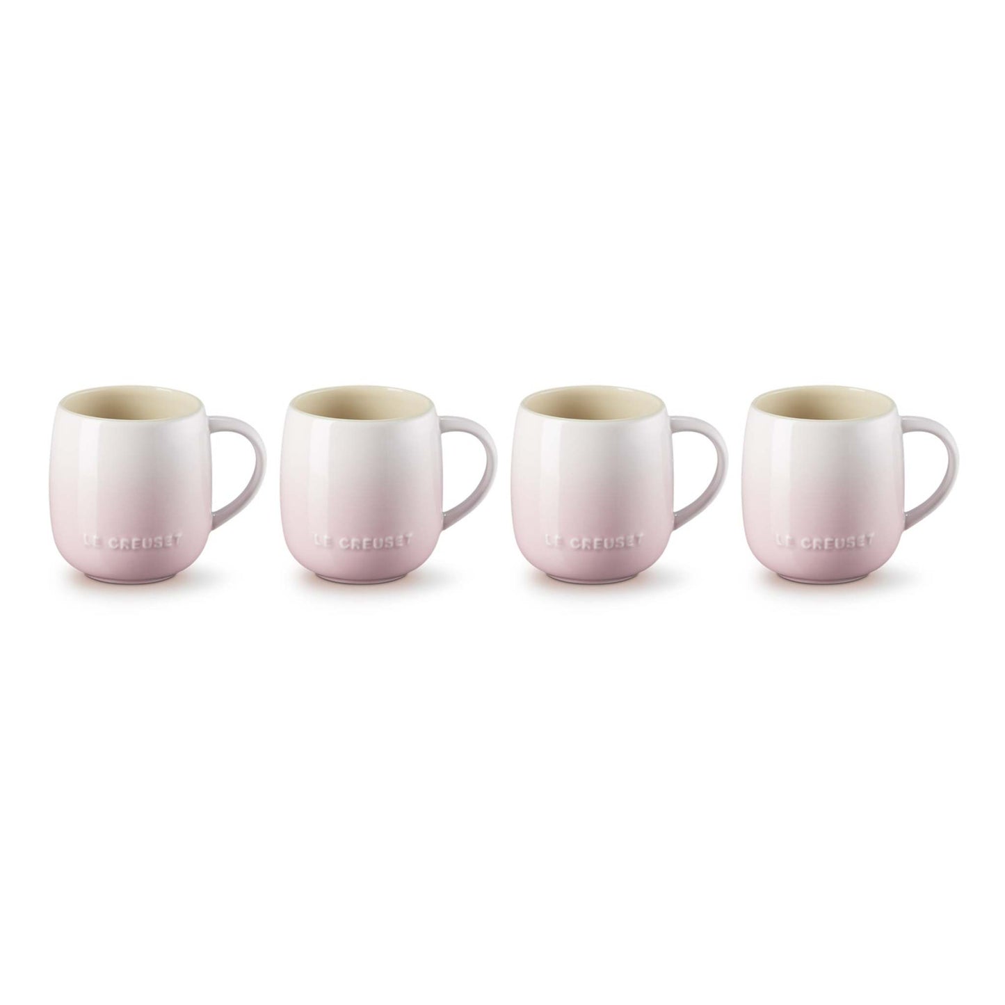 13OZ HERITAGE MUGS - SET OF 4 SHELL