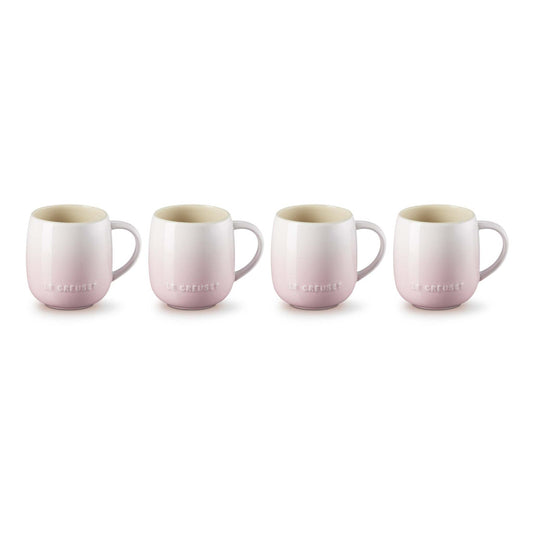 13OZ HERITAGE MUGS - SET OF 4 SHELL