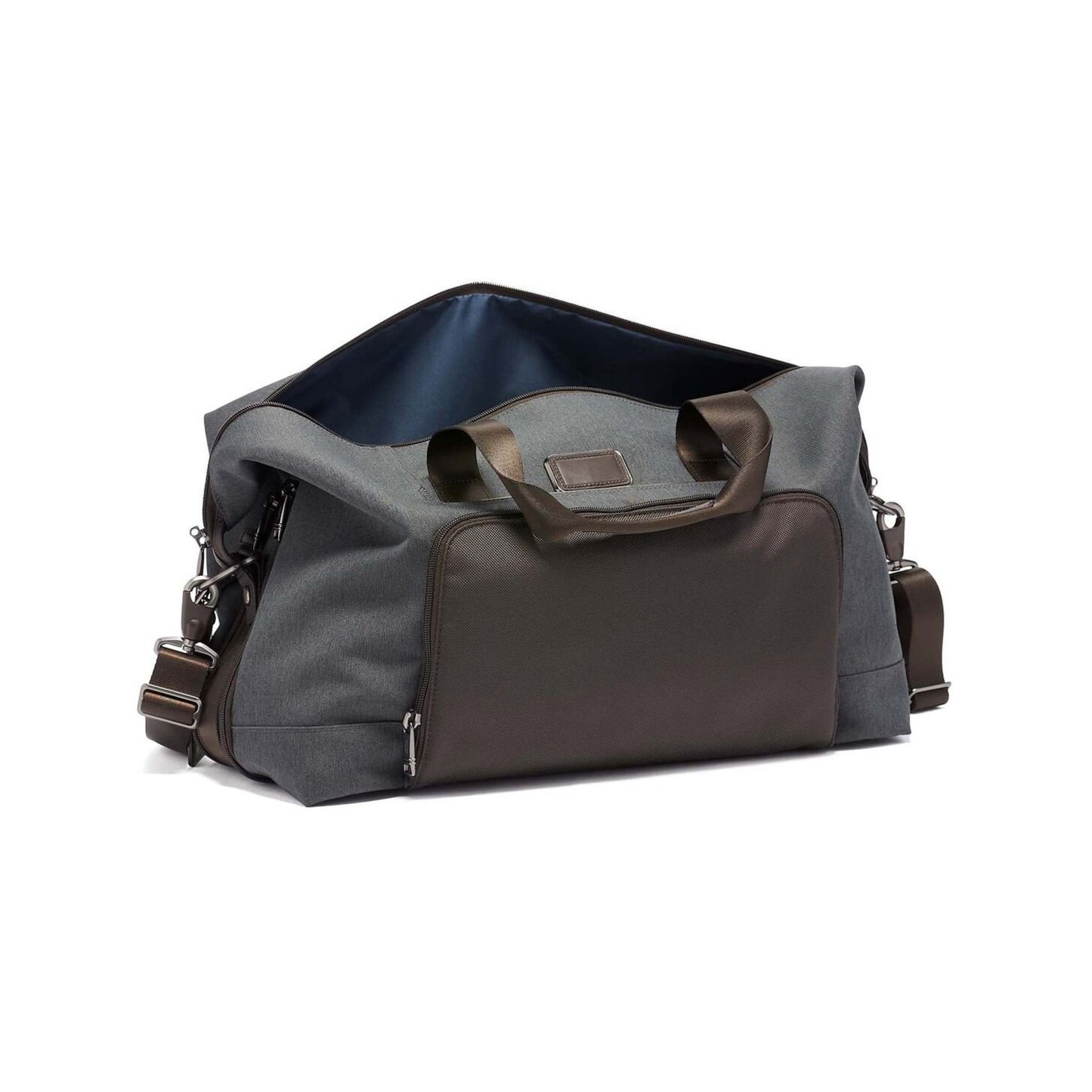 ALPHA 3 DOUBLE EXPANSION TRAVEL SATCHEL ANTHRACITE