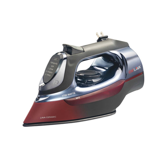 LAVA ELECTRONIC IRON W/ RETRACTABLE CORD