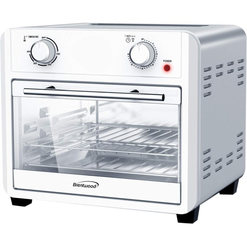 24-QUART CONVECTION AIR FRYER TOASTER OVEN WITH 60-MINUTE TIMER
