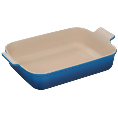 4QT HERITAGE STONEWARE RECTANGULAR DISH MARSEILLE