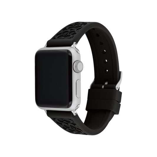 RUBBER APPLE WATCH STRAP W/ C LOGOS 38MM & 40MM