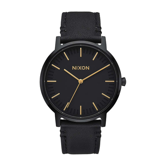MEN'S PORTER LEATHER STRAP WATCH, DIAL