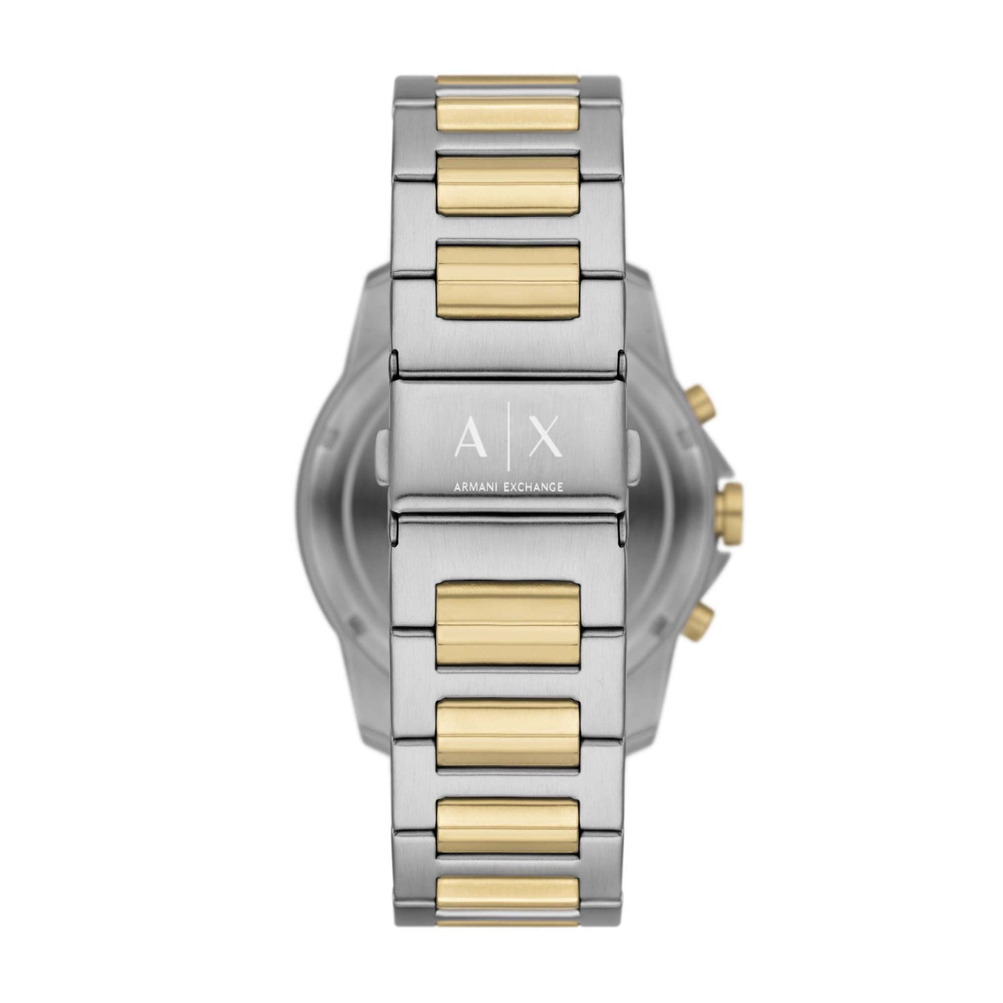 MEN'S BANKS 2-TONE CHRONOGRAPH WATCH AND BRACELET SET