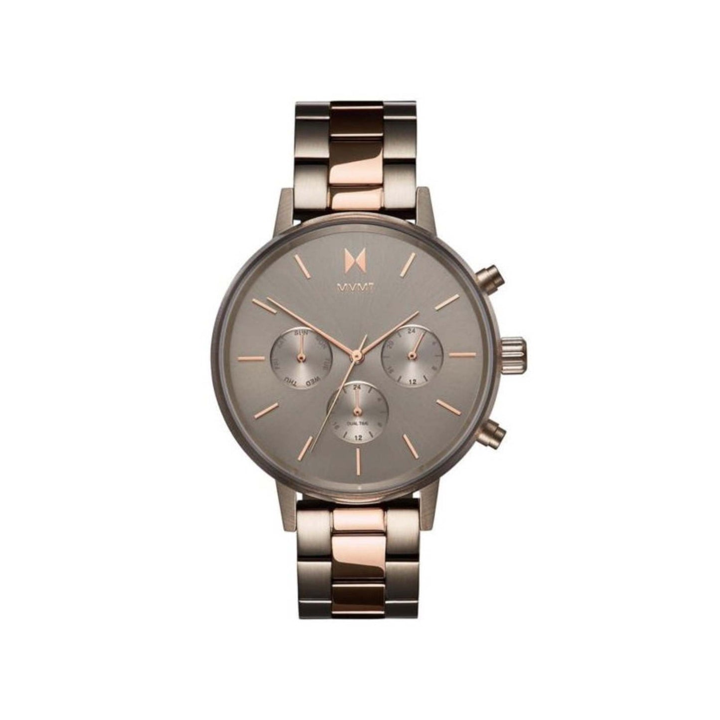 LADIES NOVA ORION TITANIUM & SS CHRONOGRAPH WATCH TITANIUM DIAL