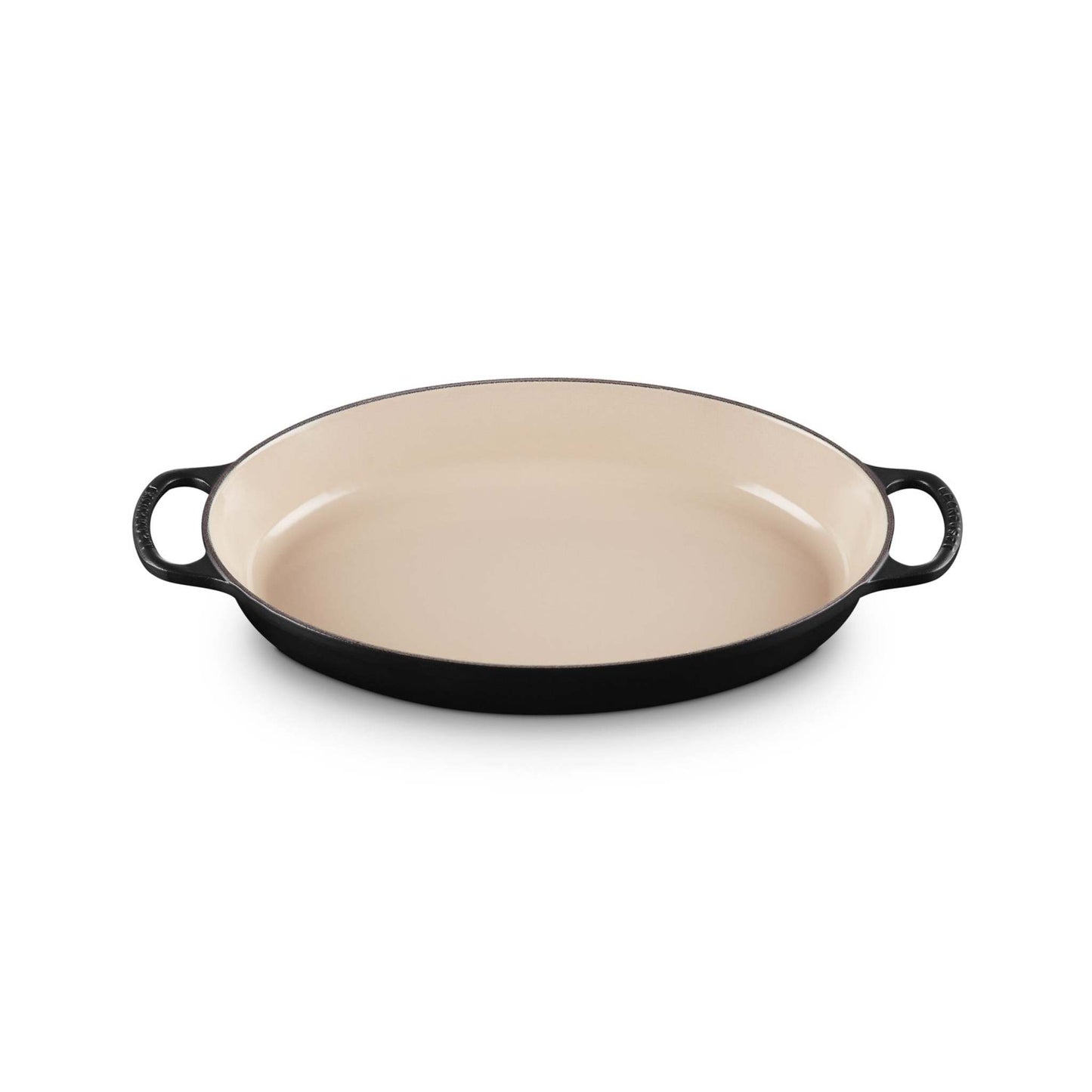 3QT SIGNATURE CAST IRON OVAL BAKER LICORICE