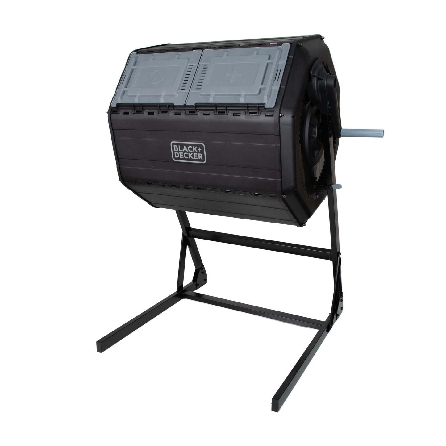 DUAL CHAMBER TUMBLING COMPOSTER - 40 GALLON