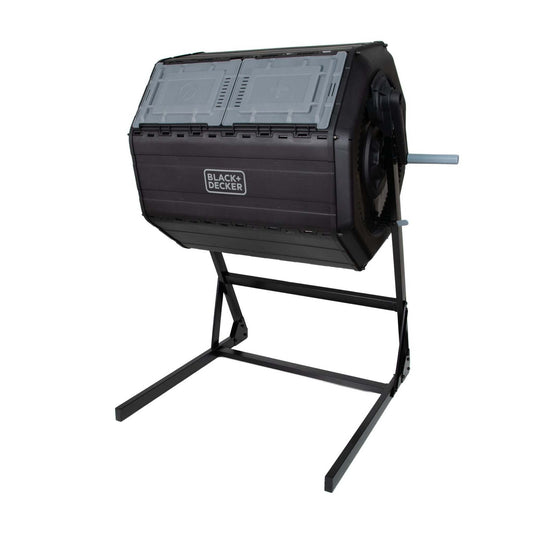 DUAL CHAMBER TUMBLING COMPOSTER - 40 GALLON