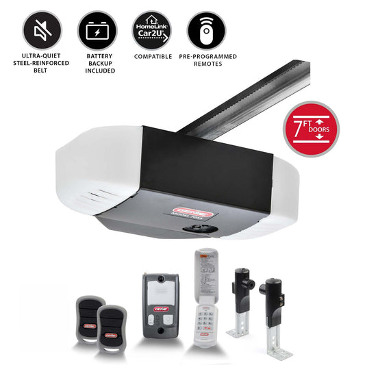 1.25HP STEALTHDRIVE GARAGE DOOR OPENER W/ 2 REMOTES
