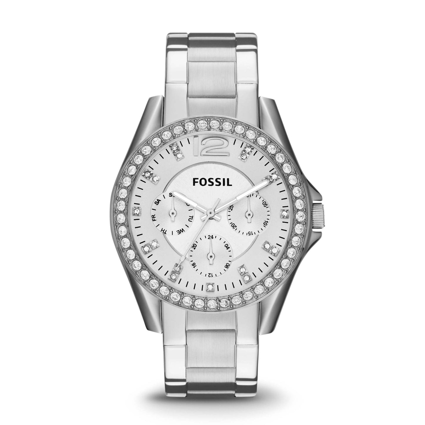 LADIES RILEY STAINLESS STEEL WATCH