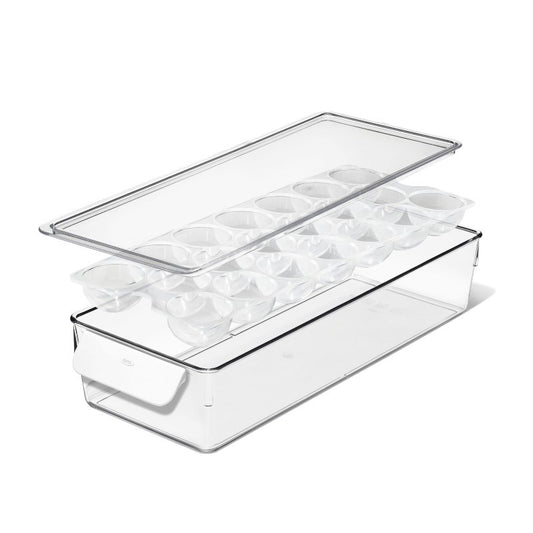 GG REFRIGERATOR EGG BIN WITH REMOVABLE TRAY