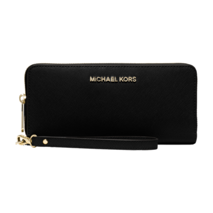 MICHAEL KORS JET SET TRAVEL LEATHER CONTINENTAL WALLET