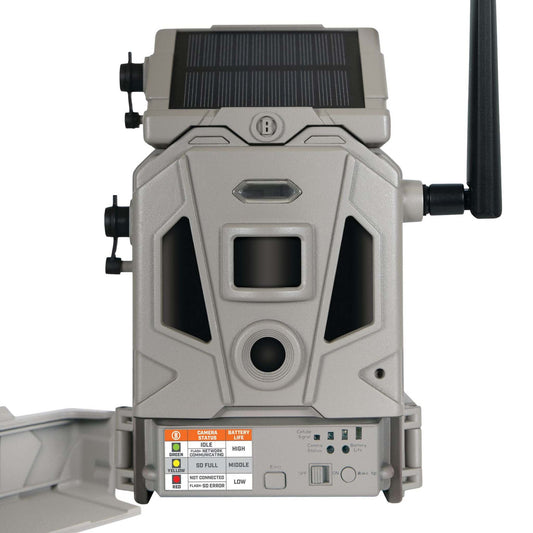 CELLUCORE 20 SOLAR CELLULAR TRAIL CAMERA W/ DUAL SIM CONNECTIVITY