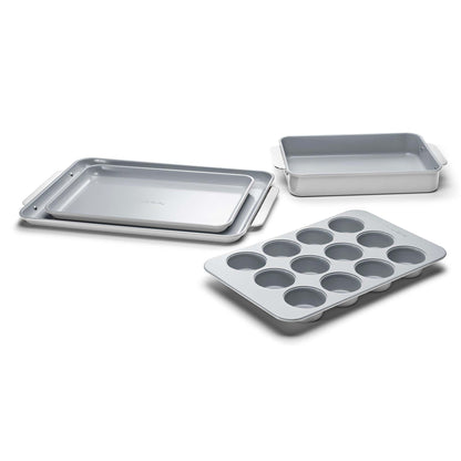5PC NON-TOXIC NONSTICK CERAMIC BAKEWARE SET