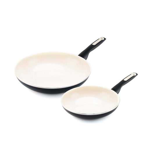 RIO 8" & 10" CERAMIC NONSTICK FRY PAN SET