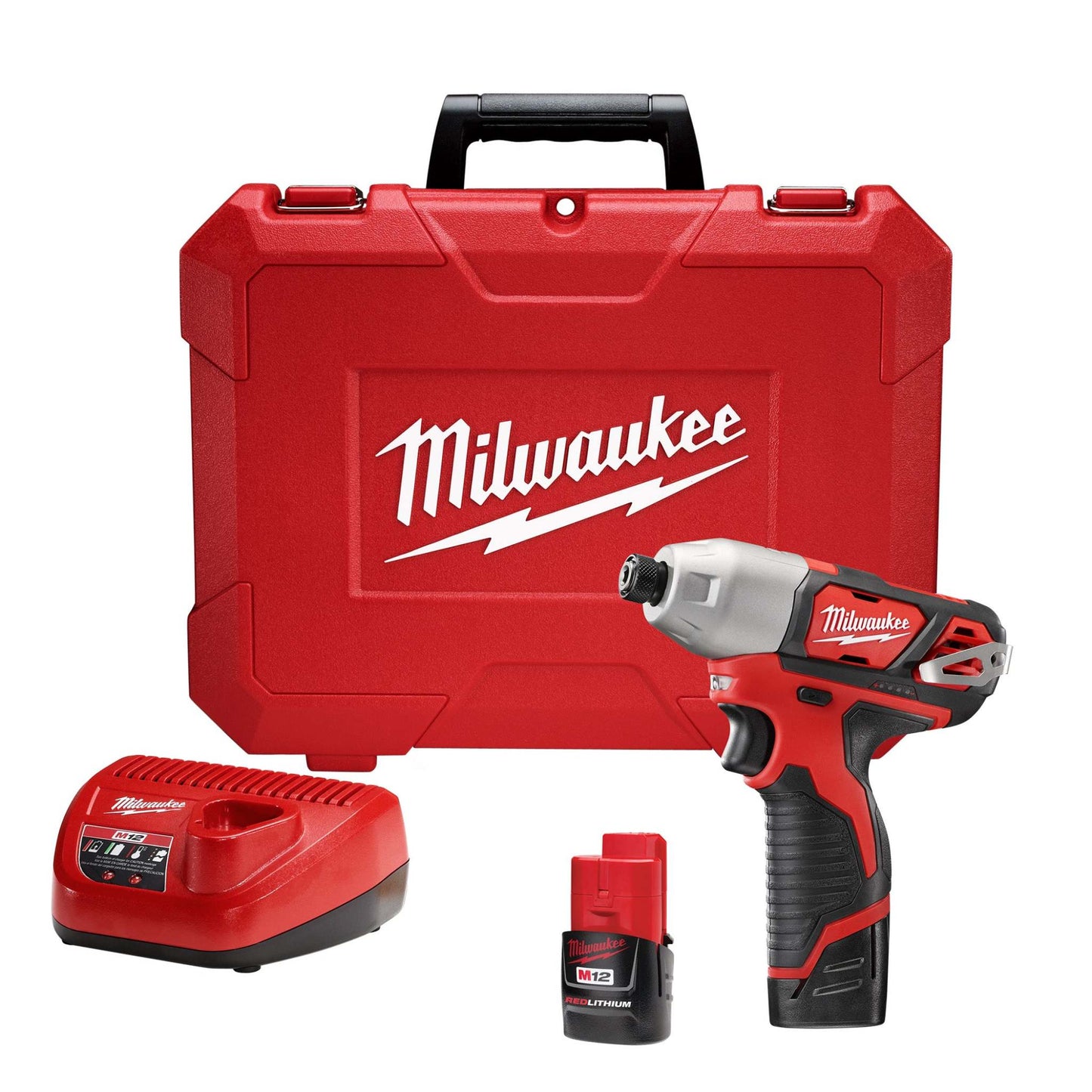 M12 1/4 IN HEX IMPACT DRIVER KIT