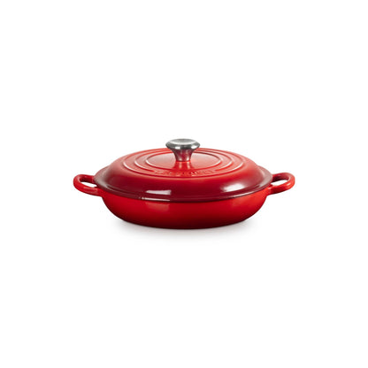 1.5QT SIGNATURE CAST IRON BRAISER CERISE
