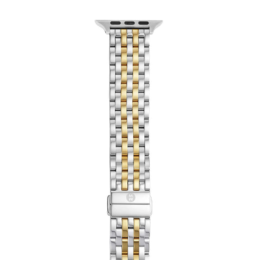 2-TONE STAINLESS STEEL BRACLET FOR APPLE WATCH