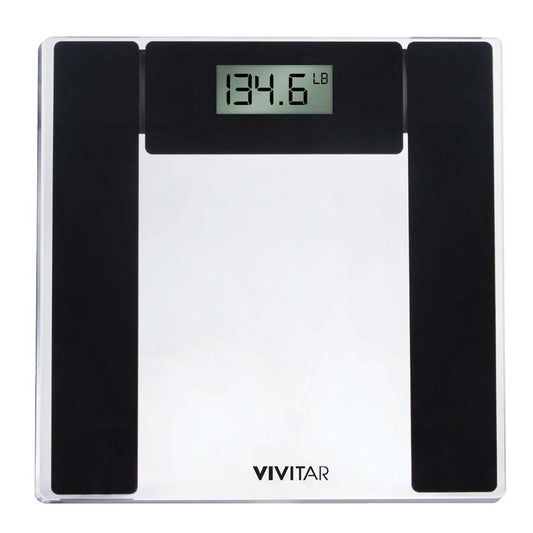 DESIGNER DIGITAL BATHROOM SCALE W/ LARGE DISPLAY