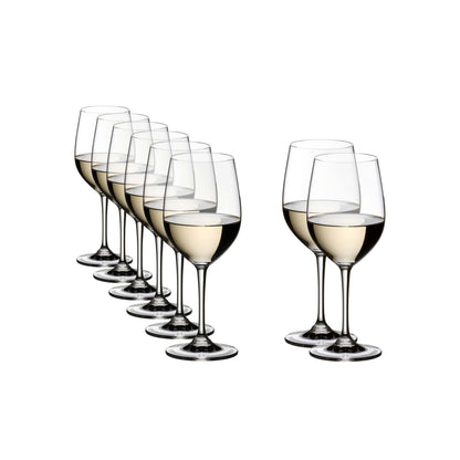 VINUM 8PC CHARDONNAY/VIOGNIER WINE GLASS SET