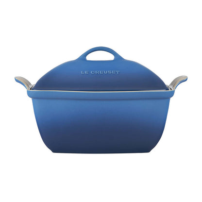 4.5QT HERITAGE STONEWARE DEEP COVERED BAKER MARSEILLE