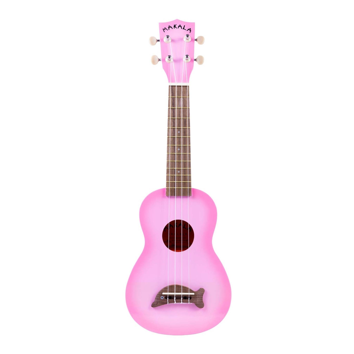 SOPRANO DOLPHIN UKULELE W/ TOTE BAG PINK BURST