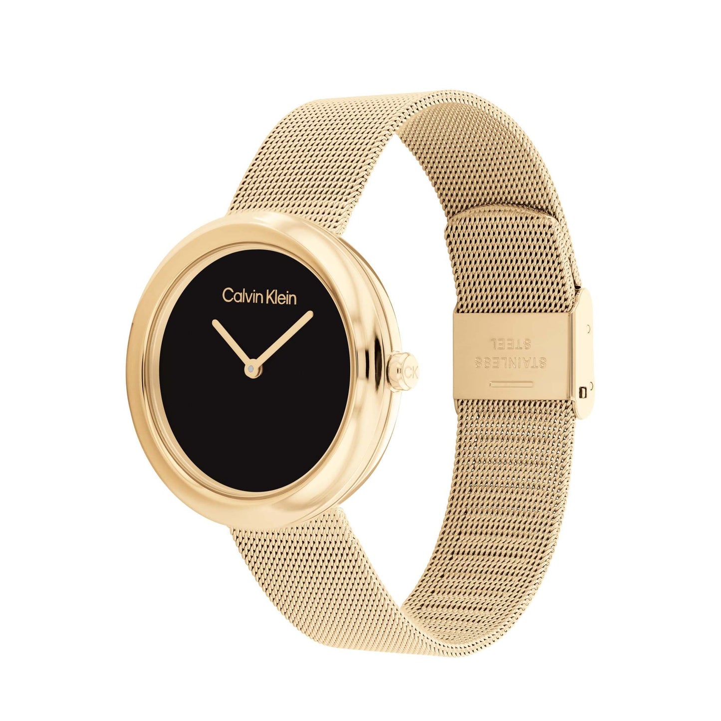 LADIES STAINLESS STEEL MESH WATCH