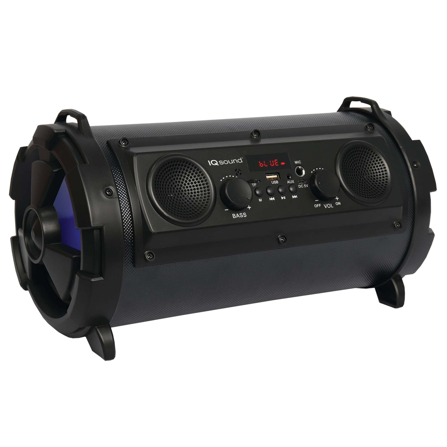 5" WIRELESS BLUETOOTH BAZOOKA SPEAKER BLACK