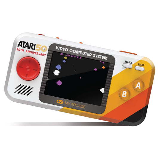 ATARI POCKET PLAYER PRO PORTABLE GAMING SYSTEM W/ 100 GAMES