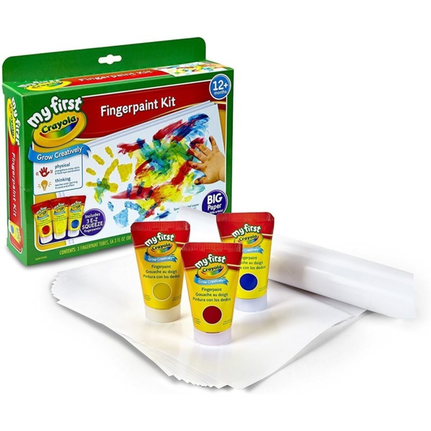WASHABLE FINGERPAINT KIT