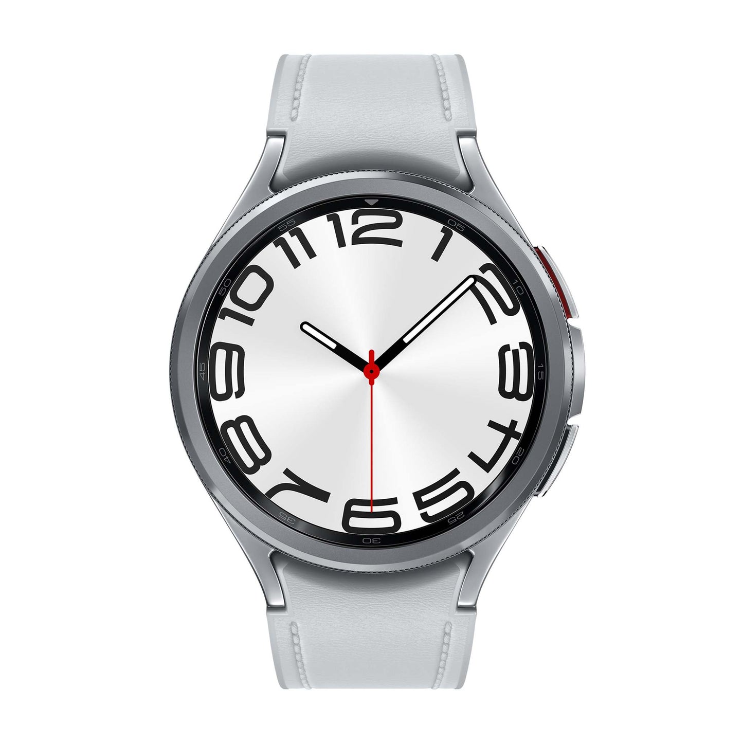 GALAXY WATCH6 CLASSIC 47MM STAINLESS STEEL & LEATHER STRAP SMARTWATCH