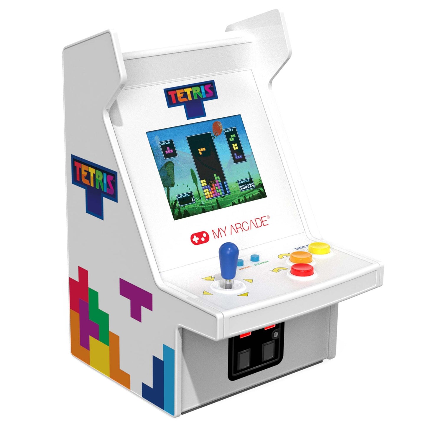 TETRIS MICRO PLAYER PRO 6.88" COLLECTIBLE RETRO GAME