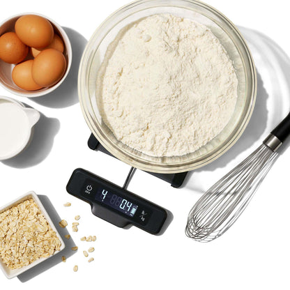 GOOD GRIPS 5LB FOOD SCALE W/ PULL-OUT DISPLAY
