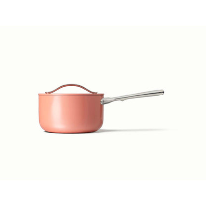 3QT NONSTICK CERAMIC SAUCEPAN PERRACOTTA