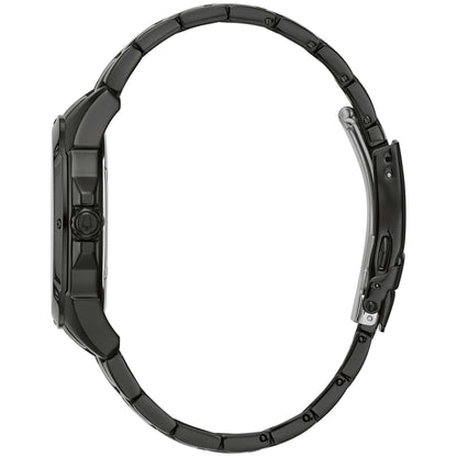 MENS ION-PLATED STAINLESS STEEL WATCH