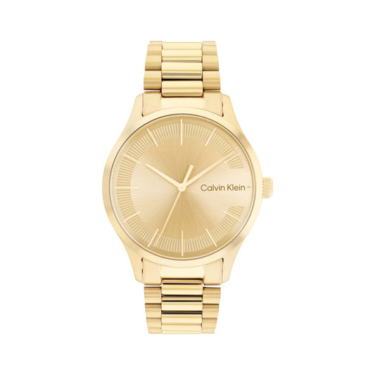 UNISEX C LOGO STAINLESSS STEEL WATCH
