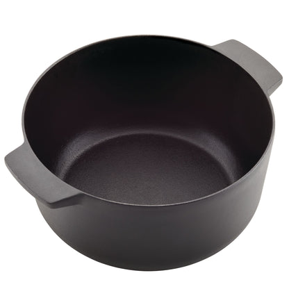 6QT PRE-SEASONED CAST IRON ROUND DUTCH OVEN