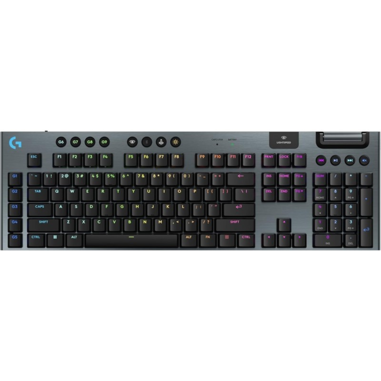 G G915 X LIGHTSPEED LOW-PROFILE WIRELESS RGB MECHANICAL GAMING KEYBOARD