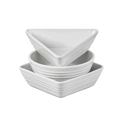 3PC STONEWARE SERVING/TAPAS DISH SET