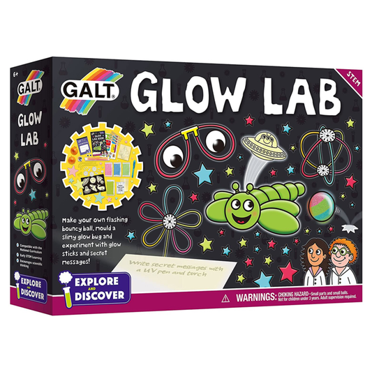 GLOW LAB SCIENCE KIT FOR KIDS - (MULTICOLOR) - (AGES 6 PLUS)