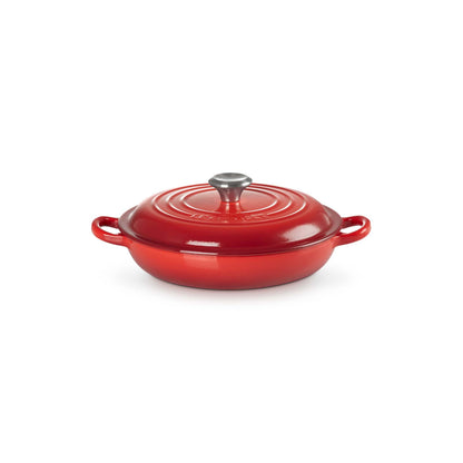 1.5QT SIGNATURE CAST IRON BRAISER CERISE