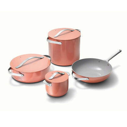 NONSTICK CERAMIC COOKWARE+ SET PERRACOTTA