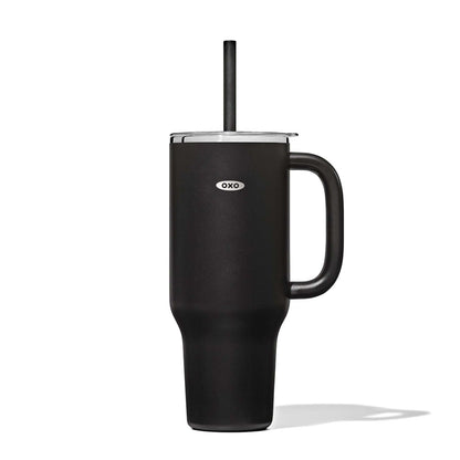 STRIVE XL 40OZ TUMBLER W/ HANDLE ONYX