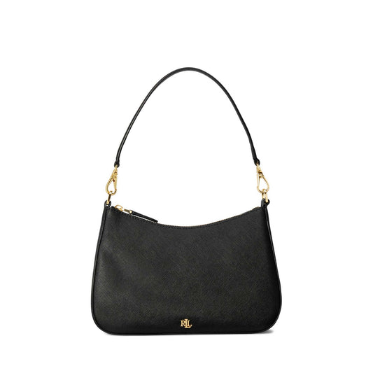 DANNI CROSSHATCH MEDIUM LEATHER SHOULDER BAG