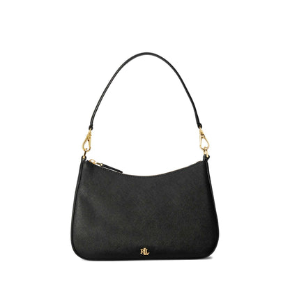 DANNI CROSSHATCH MEDIUM LEATHER SHOULDER BAG
