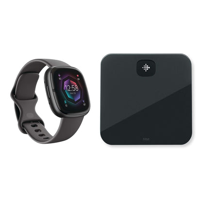 SENSE HEALTH SMARTWATCH W/ ARIA AIR SMART SCALE