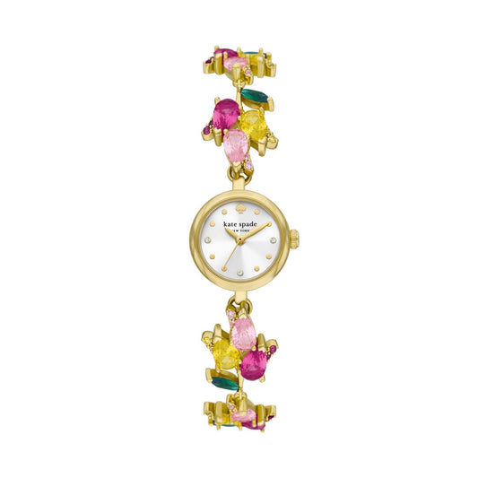 LADIES' MONROE CRYSTAL SS WATCH