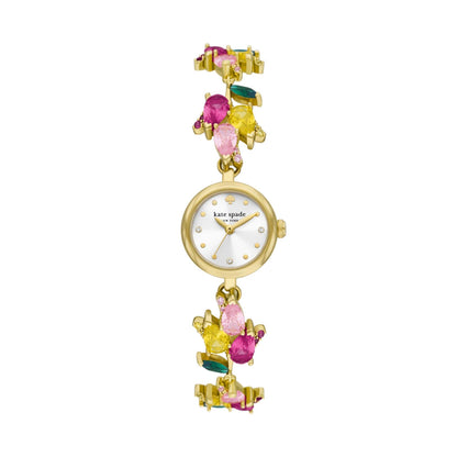 LADIES' MONROE CRYSTAL SS WATCH