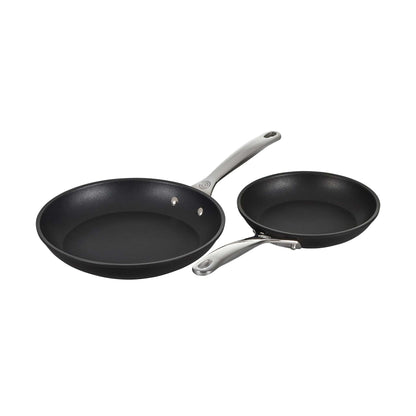 TOUGHENED NONSTICK PRO 2PC FRY PAN SET